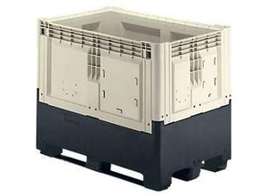 4260670623503 - Palettenboxen mit Kufen klappbar 695 Liter