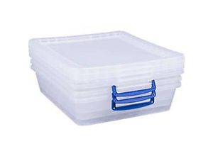 5060456652258 - Really Useful Boxes Aufbewahrungsboxen transparent mit Deckel 105L 3 Stück 5060456652258 - Really Useful Boxes Aufbewahrungsboxen transparent mit Deckel 105L 3 Stück