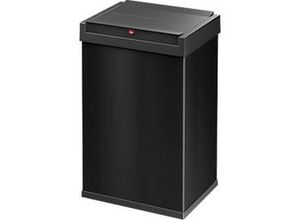 4007126001528 - Hailo Big-Box Swing L Großraummüllbox 35 Liter Mülleimer mit selbstschließendem Schwingdeckel Farbe schwarz