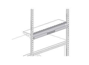 4030177058838 - Hüdig+Rocholz Kabelkanal System Flex zur Montage am Ablageboden 800 mm
