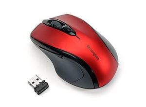 0085896724223 - Funkmaus Pro Fit für Rechtshänder 1750 dpi 5 Tasten & Scrollrad USB-Receiver inkl 2 x AAA Batterien rubinrot 0085896724223 - Funkmaus Pro Fit für Rechtshänder 1750 dpi 5 Tasten & Scrollrad USB-Receiver inkl 2 x AAA Batterien rubinrot
