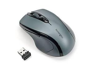 0085896724230 - Funkmaus Pro Fit für Rechtshänder 1750 dpi 5 Tasten & Scrollrad USB-Receiver inkl 2 x AAA Batterien grafitgrau