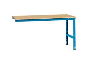 4045916105230 - AU60955012 Arbeits-Anbautisch UNIVERSAL Standard mit Multiplexplatte BxTxH = 1750 x 1000 x 760-870 mm Licht-Blau (RAL 5012) 4045916105230 - AU60955012 Arbeits-Anbautisch UNIVERSAL Standard mit Multiplexplatte BxTxH = 1750 x 1000 x 760-870 mm Licht-Blau (RAL 5012)