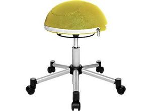 4014296276830 - Hocker Sitness Half Ball gelb 4014296276830 - Hocker Sitness Half Ball gelb