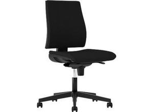 5901747083057 - Bürostuhl INTRATA Synchronmechanik ohne Armlehnen Muldensitz mit Knierolle bis 110 kg Kunststoff schwarz