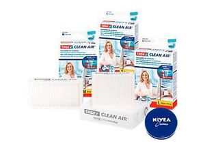 4250510939178 - Feinstaubfilter tesa® Clean Air® für Drucker Fax Kopierer Größe M + 1 x 75 ml Dose Nivea-Creme GRATIS 4250510939178 - Feinstaubfilter tesa® Clean Air® für Drucker Fax Kopierer Größe M + 1 x 75 ml Dose Nivea-Creme GRATIS