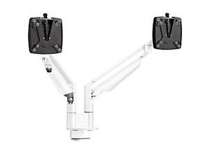 4009729068489 - 2-fach-Monitorarm CLU Duo C bis 27″ Tischhalterung schwenk- höhenverstellbar weiß 4009729068489 - 2-fach-Monitorarm CLU Duo C bis 27″ Tischhalterung schwenk- höhenverstellbar weiß
