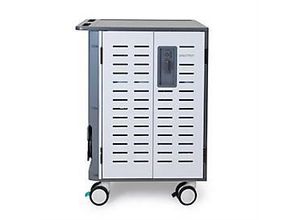 0698833076011 - Mobiler Ladewagen ergotron® Zip40 bis 40 Tablets Chromebooks o bis 30 Laptops verstellbare Gestelle 3 Fächer 347 kg je Fach B 770 x T 660 x H 1150 mm 0698833076011 - Mobiler Ladewagen ergotron® Zip40 bis 40 Tablets Chromebooks o bis 30 Laptops verstellbare Gestelle 3 Fächer 347 kg je Fach B 770 x T 660 x H 1150 mm