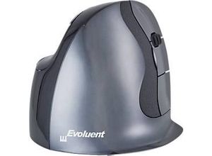 8719274673064 - Vertikalmaus BakkerElkhuizen Evoluent D wireless ergonomisch USB 5 Tasten inkl Scrollrad verchromt 8719274673064 - Vertikalmaus BakkerElkhuizen Evoluent D wireless ergonomisch USB 5 Tasten inkl Scrollrad verchromt