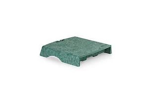 8719274674054 - Circular-Line Monitorständer Bakker Elkhuizen Q-riser 50 aus 60% recyceltem Material B 300 x T 250 x H 50 mm grün