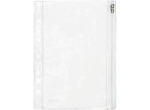 4250037417296 - Gleitverschlusstasche PVC mit Eurolochung 156 140x210mm transparent 4250037417296 10 Stück
