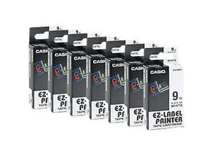 4250510866177 - CASIO® Sparset Schriftband XR-9WE1 9 mm 6 + 1 GRATIS 4250510866177 - CASIO® Sparset Schriftband XR-9WE1 9 mm 6 + 1 GRATIS