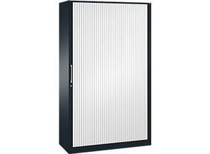 4062084234845 - Rollladenschrank ASISTO Höhe 1980 mm Breite 1200 mm schwarzgrau verkehrsweiß C+P