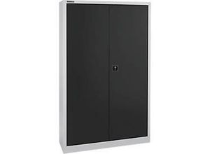 4051273643490 - Select Materialschrank MS 2512 mit 8 Böden B 1200 x T 500 x H 1935 mm weißaluminium anthrazitgrau 4051273643490 - Select Materialschrank MS 2512 mit 8 Böden B 1200 x T 500 x H 1935 mm weißaluminium anthrazitgrau