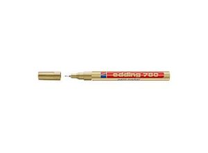 4004764498345 - Lackmarker 780 Einweg Rundspitze 08mm Schreibf gold 4004764498345 edding 10 Stück 4004764498345 - Lackmarker 780 Einweg Rundspitze 08mm Schreibf gold 4004764498345 edding 10 Stück