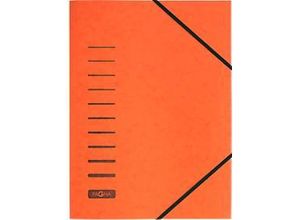 4013951007925 - Eckspannmappe DIN A4 Gummizugverschluss 25 Stück orange