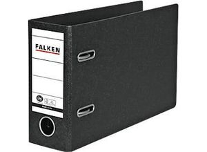 4014481085261 - Ordner S80 11285905 A5 quer 75mm breit Karton vollfarbig schwarz 4014481085261 20 Stück