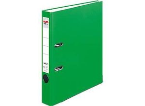 4008110391625 - herlitz maXfile Protect Ordner DIN A4 55 mm Hellgrün 2 Ringe Pappkarton PP (Polypropylen) Texturiert 4008110391625 - herlitz maXfile Protect Ordner DIN A4 55 mm Hellgrün 2 Ringe Pappkarton PP (Polypropylen) Texturiert