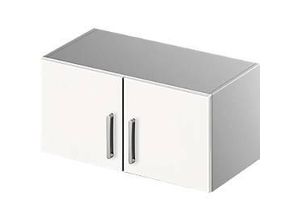 4051273726575 - Genius Aufsatzschrank TETRIS SOLID Stahlkorpus 1 OH B 800 mm weiß weißalu
