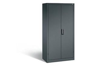 4064615955700 - C+P Akkuladeschrank Basic mit Vollblechtüren H 1950 x B 930 x T 500 mm Anthrazit 4064615955700 - C+P Akkuladeschrank Basic mit Vollblechtüren H 1950 x B 930 x T 500 mm Anthrazit