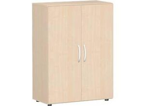 4038933059488 - Geramoebel Speed Office Flügeltürenschrank ABS (Acrylnitril-Butadien-Styrol) Spanplatte 2 Fachböden 800 x 420 x 1104 mm Ahorn Braun 4038933059488 - Geramoebel Speed Office Flügeltürenschrank ABS (Acrylnitril-Butadien-Styrol) Spanplatte 2 Fachböden 800 x 420 x 1104 mm Ahorn Braun