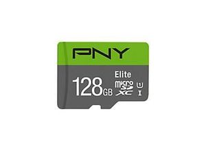 0751492625706 - PNY Elite - Flash-Speicherkarte - 128 GB - UHS-I U1 Class10 - microSDXC UHS-I 0751492625706 - PNY Elite - Flash-Speicherkarte - 128 GB - UHS-I U1 Class10 - microSDXC UHS-I