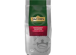 8711000669228 - Kaffee Bankett Café Crème temperamentvoll ganze Bohne 1000 g Pack 8711000669228 Jacobs