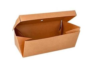 4002911892589 - Baguetteboxen Pure faltbar mit Klappdeckel L 250 x B 130 x H 100 mm zu 100 % biologisch abbaubar FSC®-Kraftpapier braun 20 Stück 4002911892589 - Baguetteboxen Pure faltbar mit Klappdeckel L 250 x B 130 x H 100 mm zu 100 % biologisch abbaubar FSC®-Kraftpapier braun 20 Stück