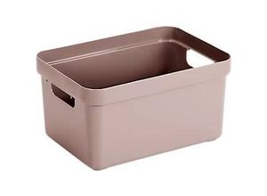 8711112096141 - Aufbewahrungsbox Sigma Home 13 L rosa Boxen Körbchen & Kisten