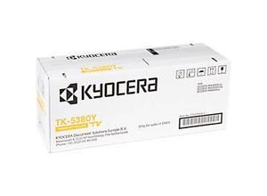 0632983073148 - Original Toner TK-5380Y 10000 A4 Seiten inkl Resttonerbehälter Einzelpack gelb