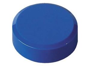 4002390021425 - Rundmagnete MAUL Kunststoff & Metall Feinstruktur Haftkraft 170 g ø 15 x 75 mm blau 20 Stück