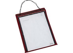 4052301020993 - Auftragstasche Robust für DIN A4 geeignet verstärkte Nähte Papprücken rot 10 Stück 4052301020993 - Auftragstasche Robust für DIN A4 geeignet verstärkte Nähte Papprücken rot 10 Stück