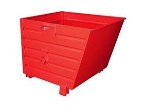 4052462008007 - eurokraft pro Kippbehälter stapelbar Volumen 09 m³ rot RAL 3000