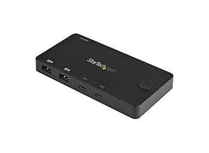 0065030882170 - StarTechcom 2 Port USB C KVM Switch 4K 60Hz HDMI Compact Dual Port UHD USB Type C Desktop Mini KVM Switch with USB C Cables Bus Powered MacBook iPad Pro ThinkPad IdeaPad EliteBook - 4K HDMI KVM Switch (SV211HDUC) - KVM- Audio-Switch - 2 Ansch 0065030882170 - StarTechcom 2 Port USB C KVM Switch 4K 60Hz HDMI Compact Dual Port UHD USB Type C Desktop Mini KVM Switch with USB C Cables Bus Powered MacBook iPad Pro ThinkPad IdeaPad EliteBook - 4K HDMI KVM Switch (SV211HDUC) - KVM- Audio-Switch - 2 Ansch