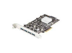 0065030887410 - StarTechcom 4-Port USB PCIe Adapter - 10 Gbit s USB 31 32 Gen 2 Typ-A PCI Express Erweiterungskarte mit 2 Controllern - 4x USB-A - USB-PCIe-Schnittstellenkarte - Windows Mac Linux (PEXUSB314A2V2) - USB-Adapter - PCIe 30 x4 - USB 31 Gen 2 x 4 0065030887410 - StarTechcom 4-Port USB PCIe Adapter - 10 Gbit s USB 31 32 Gen 2 Typ-A PCI Express Erweiterungskarte mit 2 Controllern - 4x USB-A - USB-PCIe-Schnittstellenkarte - Windows Mac Linux (PEXUSB314A2V2) - USB-Adapter - PCIe 30 x4 - USB 31 Gen 2 x 4