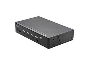 0065030882019 - StarTechcom 4 Port HDMI KVM Switch - Einzelmonitor 4K 60Hz Ultra HD HDR - HDMI 20 KVM Switch mit 2 Port USB 30 Hub (5 Gbit s) und 4x USB 20 HID Audio - Hotkey - TAA (SV431HU34K6) - KVM- Audio-Switch - 4 Anschlüsse - an Rack montierbar - TAA-k 0065030882019 - StarTechcom 4 Port HDMI KVM Switch - Einzelmonitor 4K 60Hz Ultra HD HDR - HDMI 20 KVM Switch mit 2 Port USB 30 Hub (5 Gbit s) und 4x USB 20 HID Audio - Hotkey - TAA (SV431HU34K6) - KVM- Audio-Switch - 4 Anschlüsse - an Rack montierbar - TAA-k