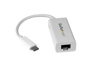 0065030862974 - StarTechcom USB-C auf Gigabit Adapter - Thunderbolt 3 kompatibel - Weiß - Unterstützung für Macbook Windows Chrome OS - Netzwerkadapter - USB-C - Gigabit Ethernet 0065030862974 - StarTechcom USB-C auf Gigabit Adapter - Thunderbolt 3 kompatibel - Weiß - Unterstützung für Macbook Windows Chrome OS - Netzwerkadapter - USB-C - Gigabit Ethernet