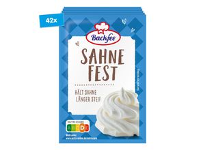 4316268005661 - Backfee Sahnefest für 5 x 250 ml Flüssigkeit 42er Pack