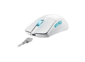 4711387136560 - ROG Harpe Ace Aim Lab Edition White Gaming-Maus Funk Bluetooth® USB Optisch Weiß 4 Tasten 36000 dpi Wiederaufladbar Ergonomisch 4711387136560 - ROG Harpe Ace Aim Lab Edition White Gaming-Maus Funk Bluetooth® USB Optisch Weiß 4 Tasten 36000 dpi Wiederaufladbar Ergonomisch