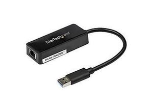 0065030851893 - StarTechcom USB 30 SuperSpeed auf Gigabit Ethernet Lan Adapter mit USB Port - 10 100 1000 RJ45 NIC Netzwerkadapter - St Bu - Schwarz - Netzwerkadapter - USB 30 - Gigabit Ethernet 0065030851893 - StarTechcom USB 30 SuperSpeed auf Gigabit Ethernet Lan Adapter mit USB Port - 10 100 1000 RJ45 NIC Netzwerkadapter - St Bu - Schwarz - Netzwerkadapter - USB 30 - Gigabit Ethernet