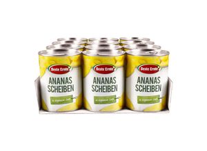 4316268610384 - Beste Ernte Ananas in Scheiben 340 g Abtropfgewicht 12er Pack 4316268610384 - Beste Ernte Ananas in Scheiben 340 g Abtropfgewicht 12er Pack