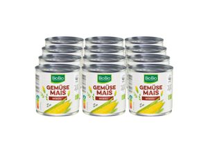 4316268634977 - BioBio Gemüsemais 285 g Abtropfgewicht 12er Pack