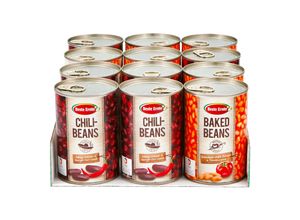 4316268413169 - Beste Ernte Bohnen 400 g verschiedene Sorten 12er Pack 4316268413169 - Beste Ernte Bohnen 400 g verschiedene Sorten 12er Pack