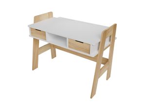 4262437184159 - Kinder Schreibtisch Fietje - höhenverstellbar 2 Schubladen viel Stauraum kratzfest 4262437184159 - Kinder Schreibtisch Fietje - höhenverstellbar 2 Schubladen viel Stauraum kratzfest