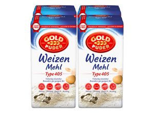 4000462110077 - Goldpuder Weizenmehl Typ 405 25 kg 4er Pack 4000462110077 - Goldpuder Weizenmehl Typ 405 25 kg 4er Pack