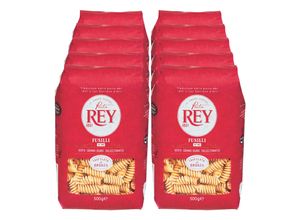 8001740822428 - Pasta Rey Bronzepasta Fusilli 500 g 10er Pack 8001740822428 - Pasta Rey Bronzepasta Fusilli 500 g 10er Pack
