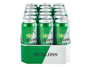 4316268699068 - Schloss Pilsener 49 % vol 05 Liter Dose 18er Pack - Inhalt 2 Flaschen 4316268699068 - Schloss Pilsener 49 % vol 05 Liter Dose 18er Pack - Inhalt 2 Flaschen
