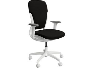 4061753291523 - Bürostuhl MOTION Polsterrückenlehne weiß schwarz kaiserkraft