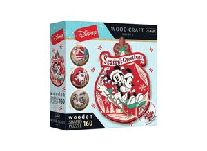 5900511201925 - Mickey Mouse and Friends - Holz Puzzle 160 Disney - Mickey und Minnis Weihnachtsabenteuer