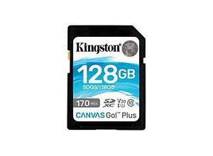 0740617301458 - KINGSTON Canvas Go! Plus 128 GB SDXC Speicherkarte SDG3 128GB 0740617301458 - KINGSTON Canvas Go! Plus 128 GB SDXC Speicherkarte SDG3 128GB